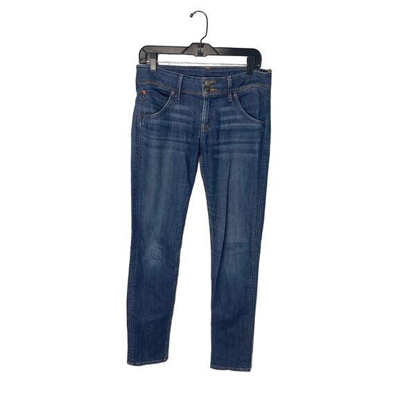 Hudson Collin Flap Skinny Jean blue dark wash women's size 29 - Picture 1 of 5